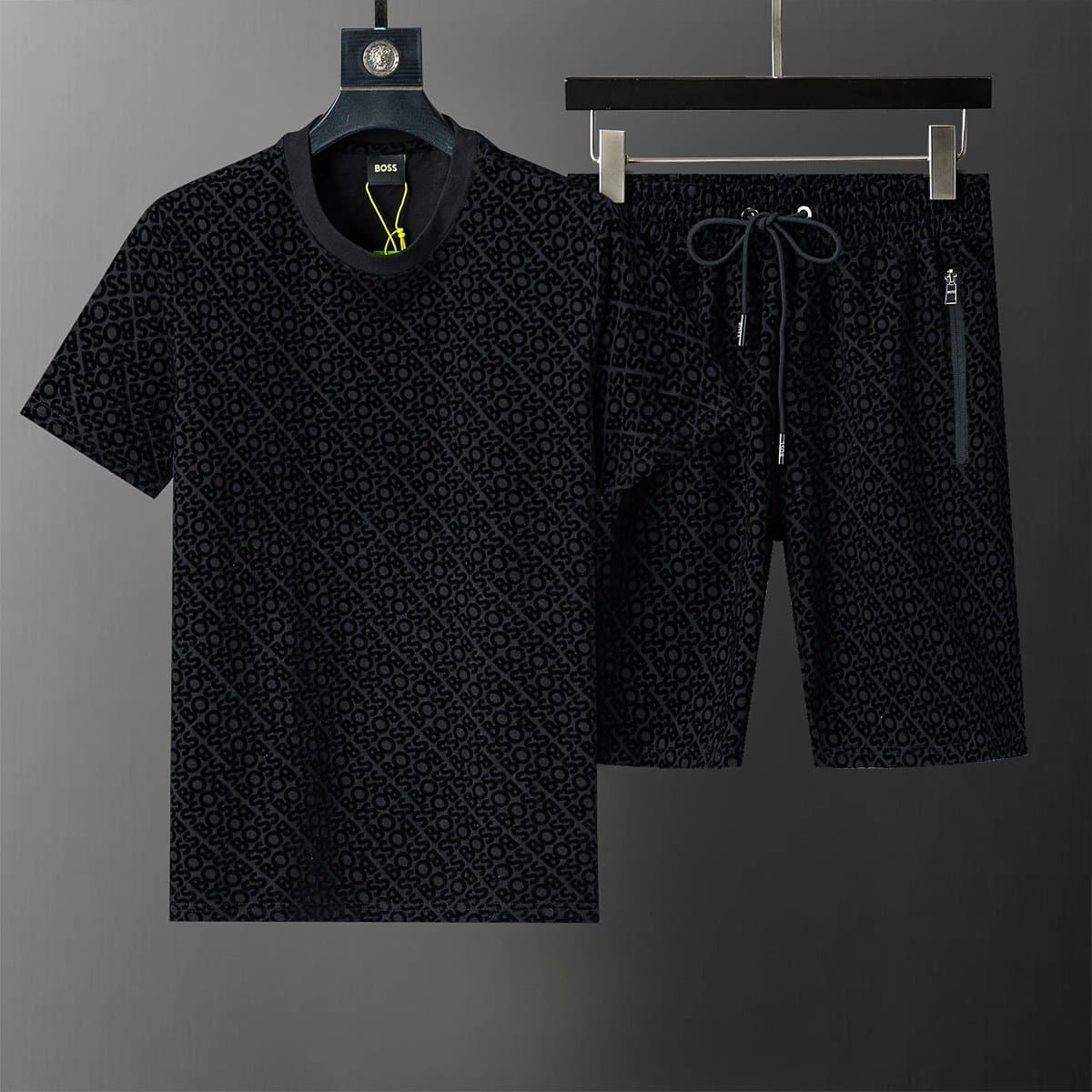 Hugo Boss Logo-Print Set Monogram Pattern
