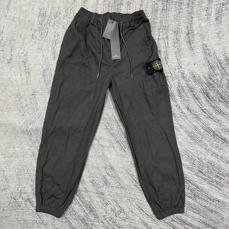 Stone Island Cargo Joggers Black