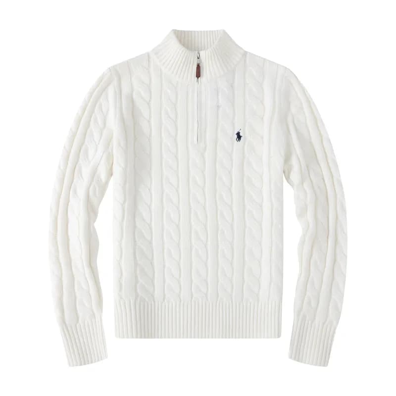 Polo Ralph Lauren Puffer Jacket Classic Fit — sweater White