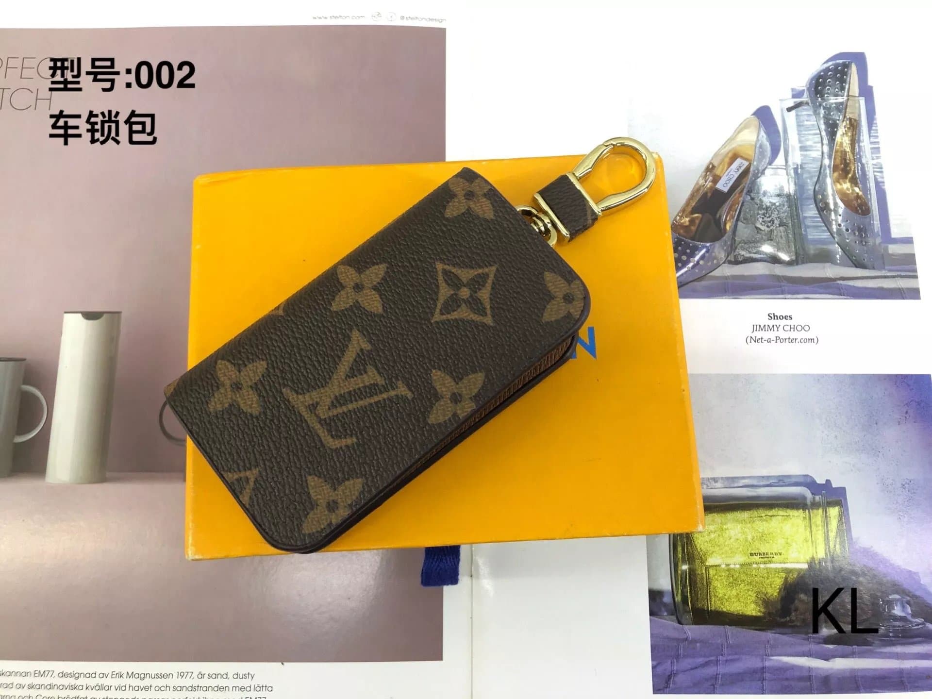 Louis Vuitton Key Pouch Monogram Canvas
