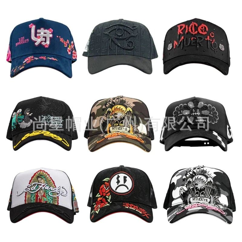 Chrome Hearts Trucker Cap Embroidered Graphic
