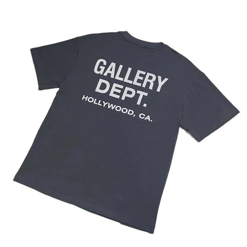 Gallery Dept. Graphic Tee Painted Portrait — 灰色