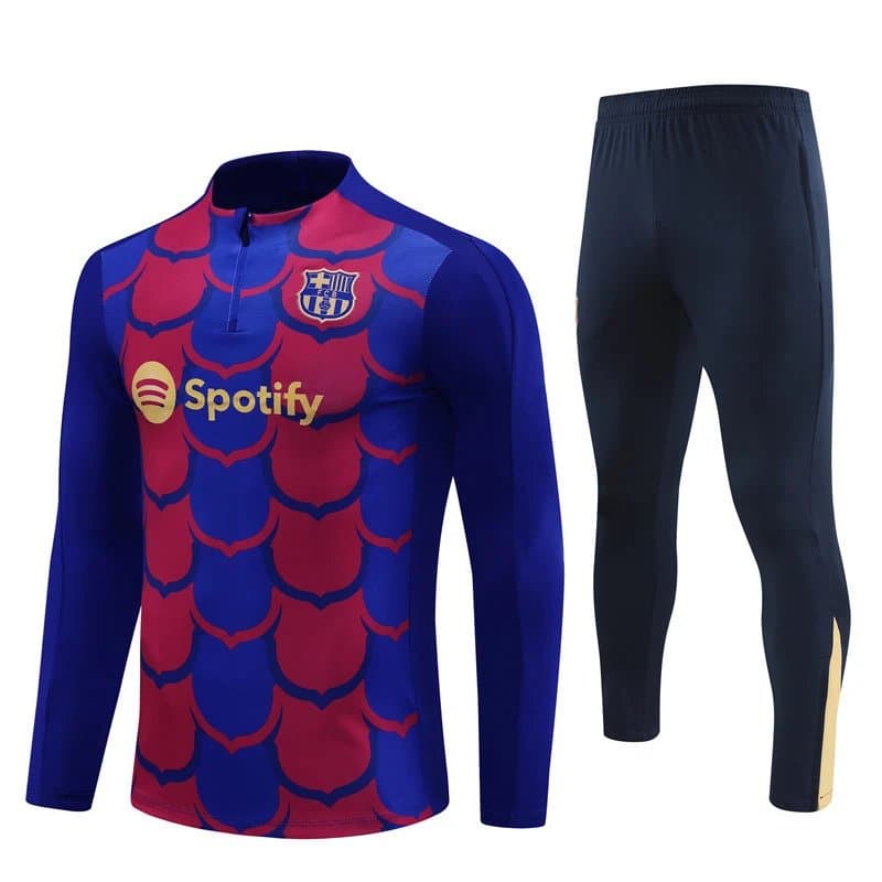 Adidas Argentina Training Set AFA Crest — 2425巴萨红蓝色【迷彩款】