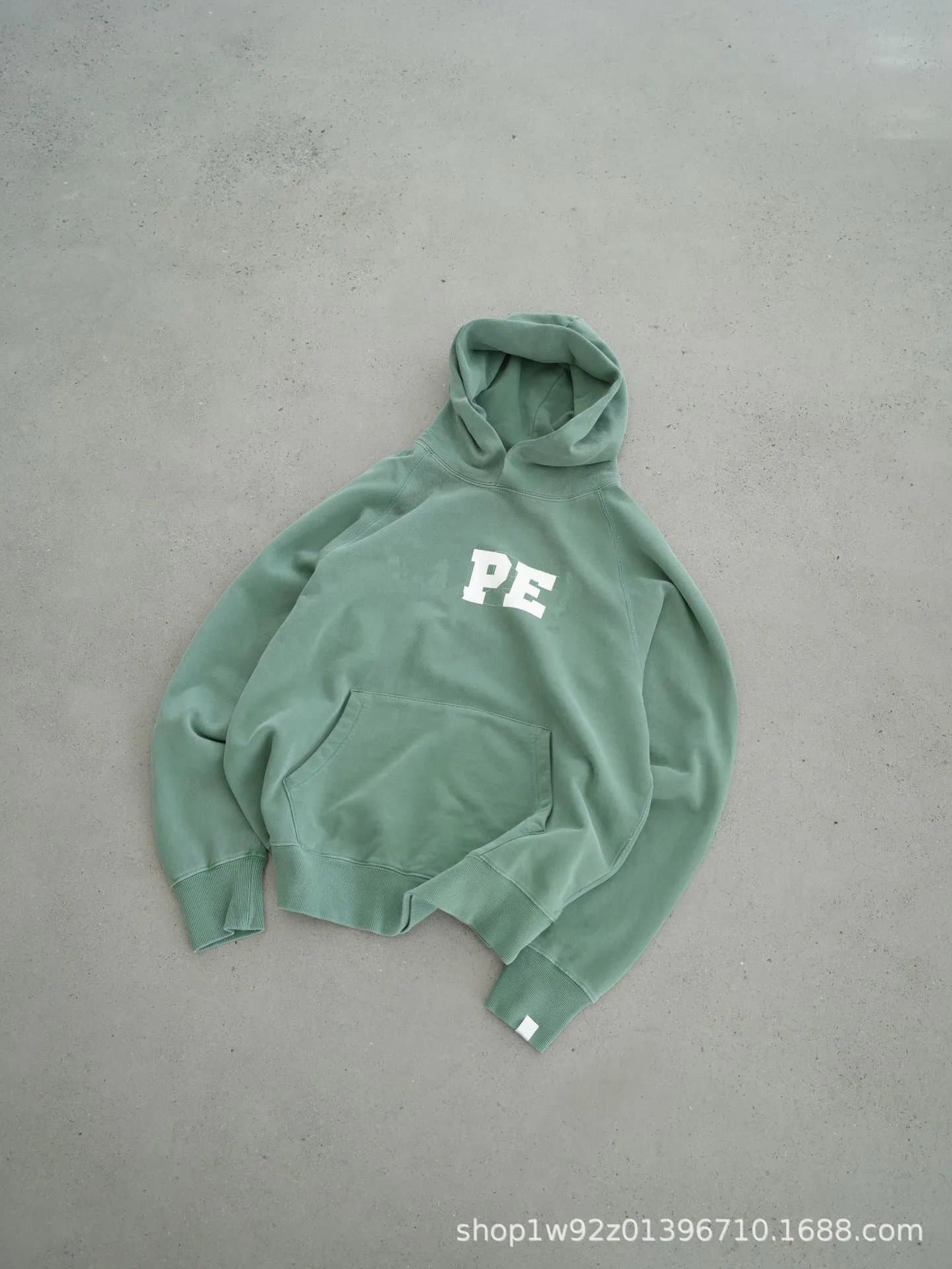 Palace Hoodie PE Logo — 水洗绿