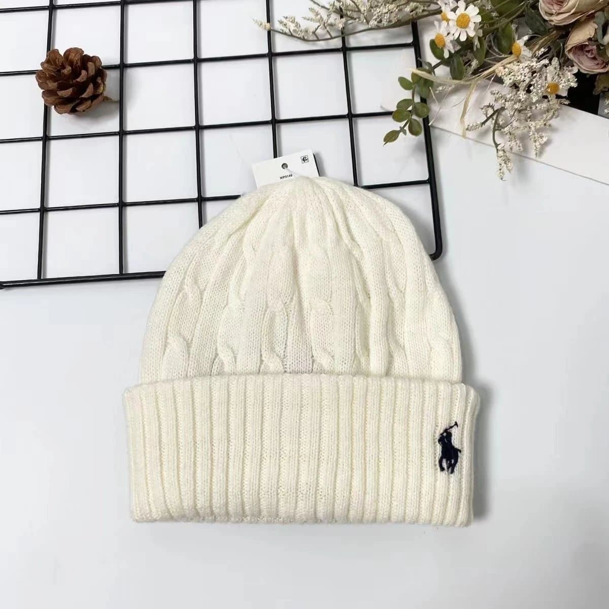 Polo Ralph Lauren Polo Beanie Jumpman Logo Patch — 26