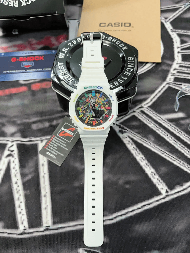 Casio G-Shock GA-2100 Colorful Dial