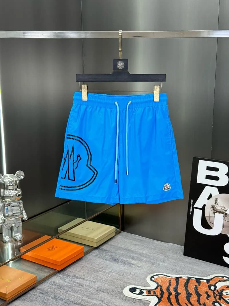 Moncler Logo-Print Swim Shorts Bold Monogram