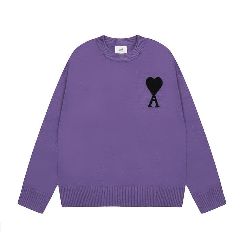 Amiri Knit Sweater Heart Logo