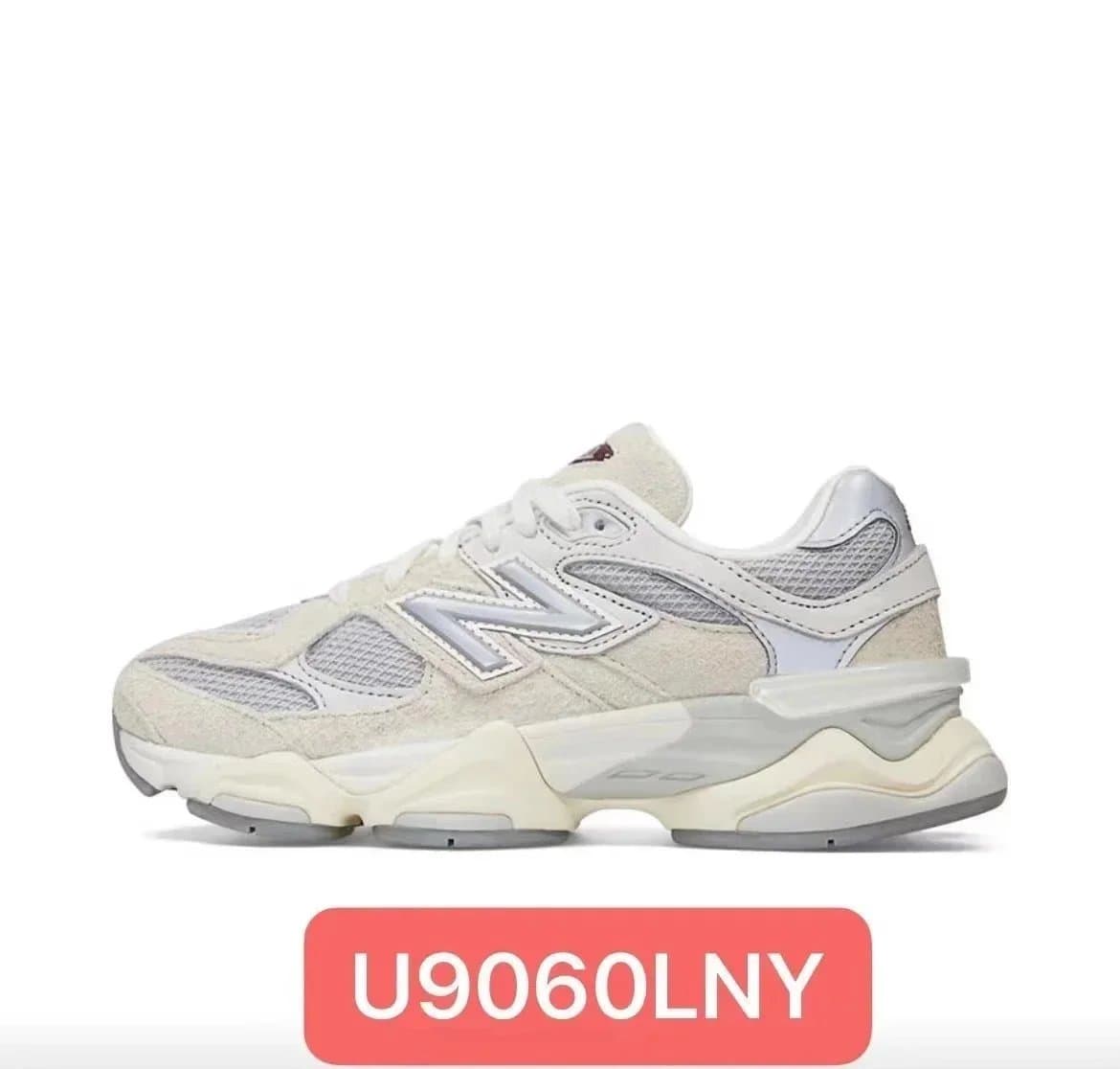 New Balance 9060 Cream Mesh