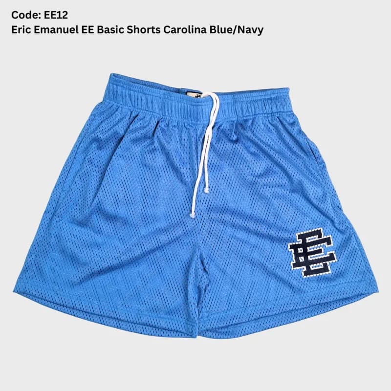 Eric Emanuel EE Basic Shorts Carolina Blue/Navy