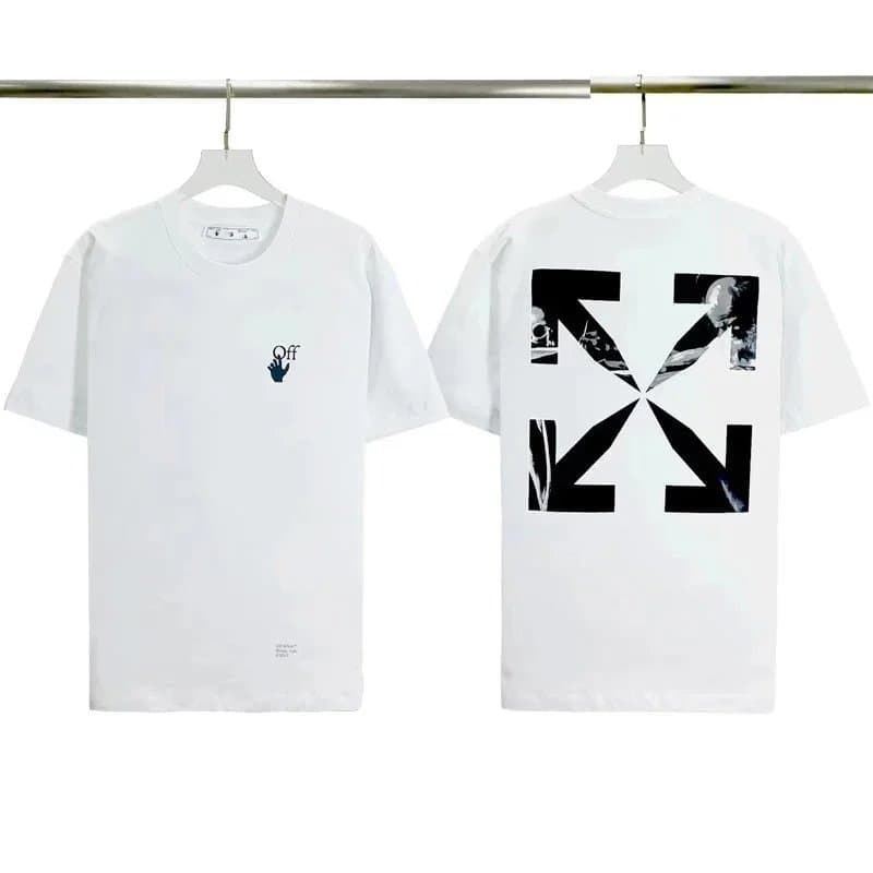 Off-White Painted Arrow T-Shirt Seeing Things — Style 23