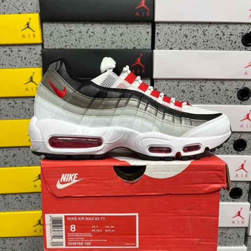 Nike Air Max 95 White/Grey/Black/Red