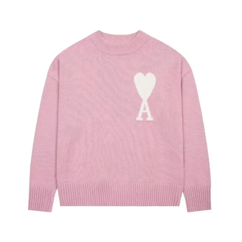 AMI Paris Logo Sweatpants Heart A Patch — 06