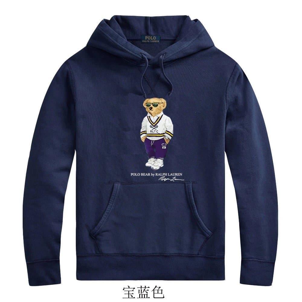 Polo Ralph Lauren Polo Bear Hoodie Embroidered Bear Graphic
