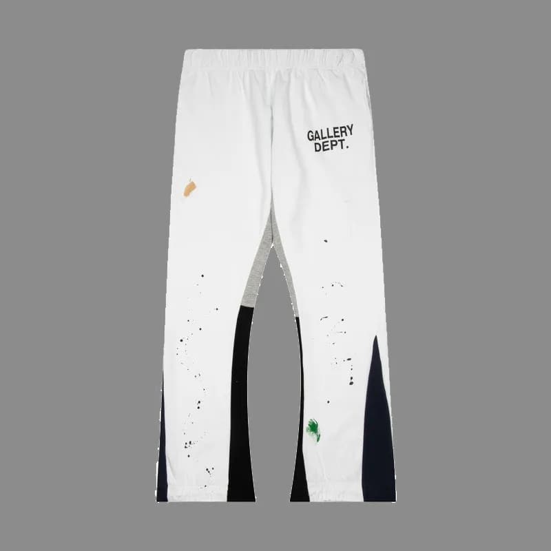 Gallery Dept. Track Pants Paint Splatter — 白色