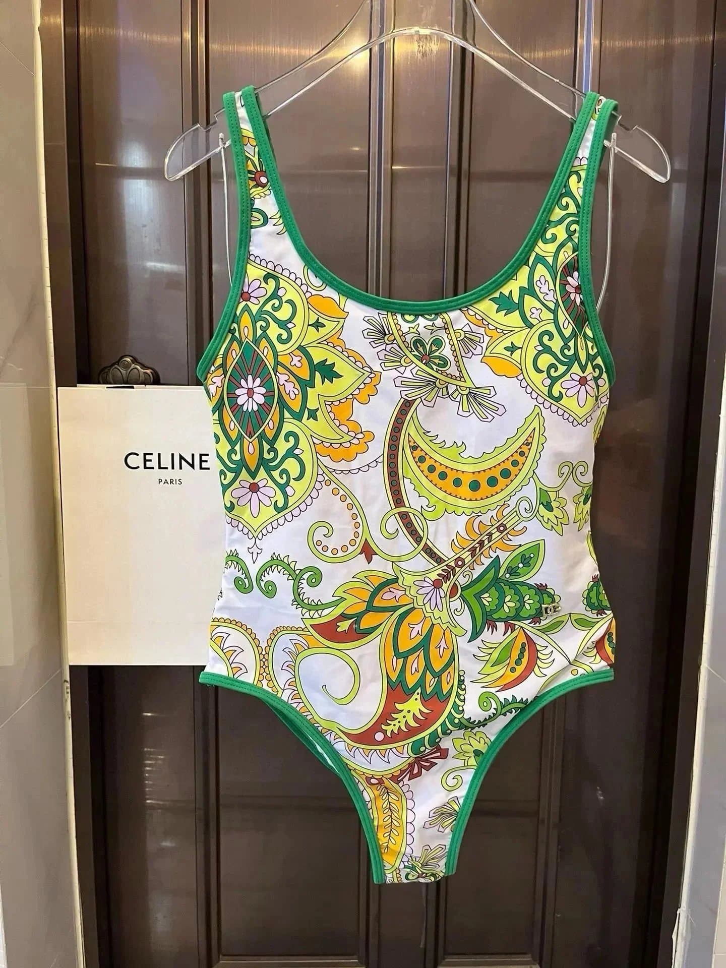 Celine Swimsuit Paisley Print