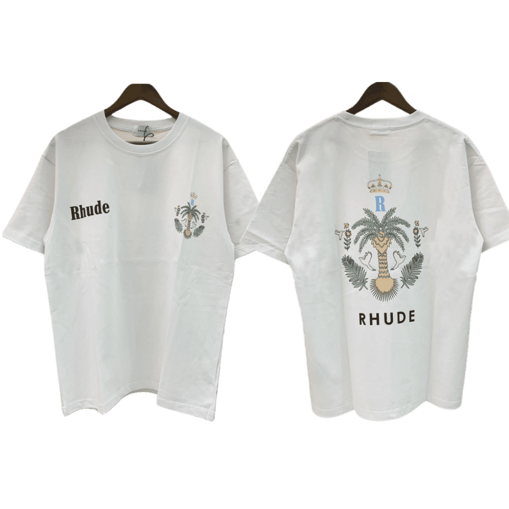 Rhude Palm Tree Tee Crown Palm Print