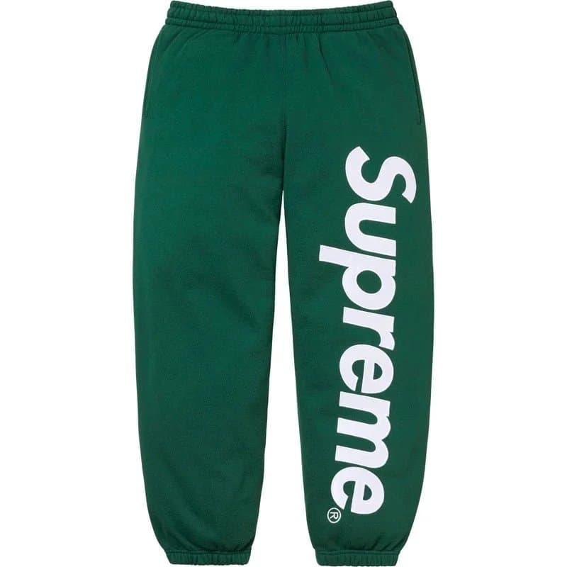 Supreme Logo Sweatpants Large Logo