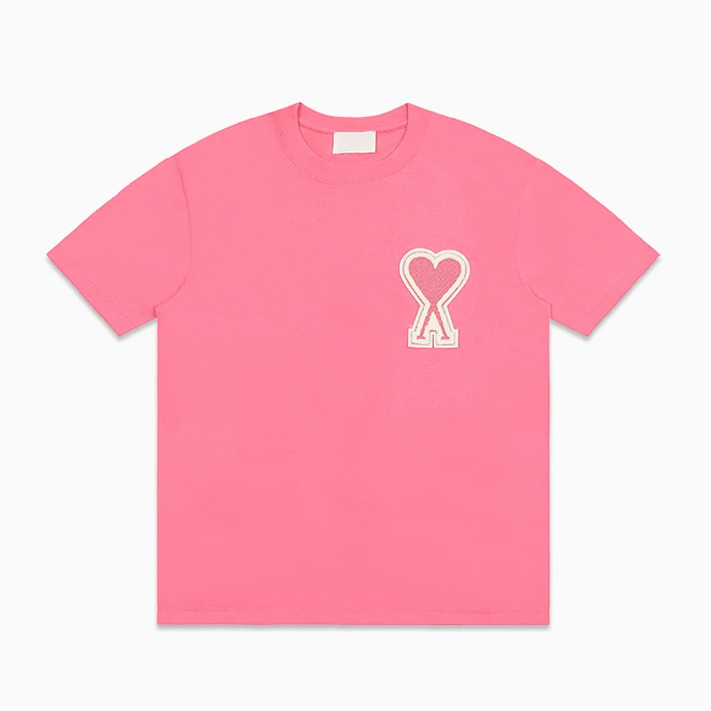 Amiri Heart Logo Tee Embroidered Heart