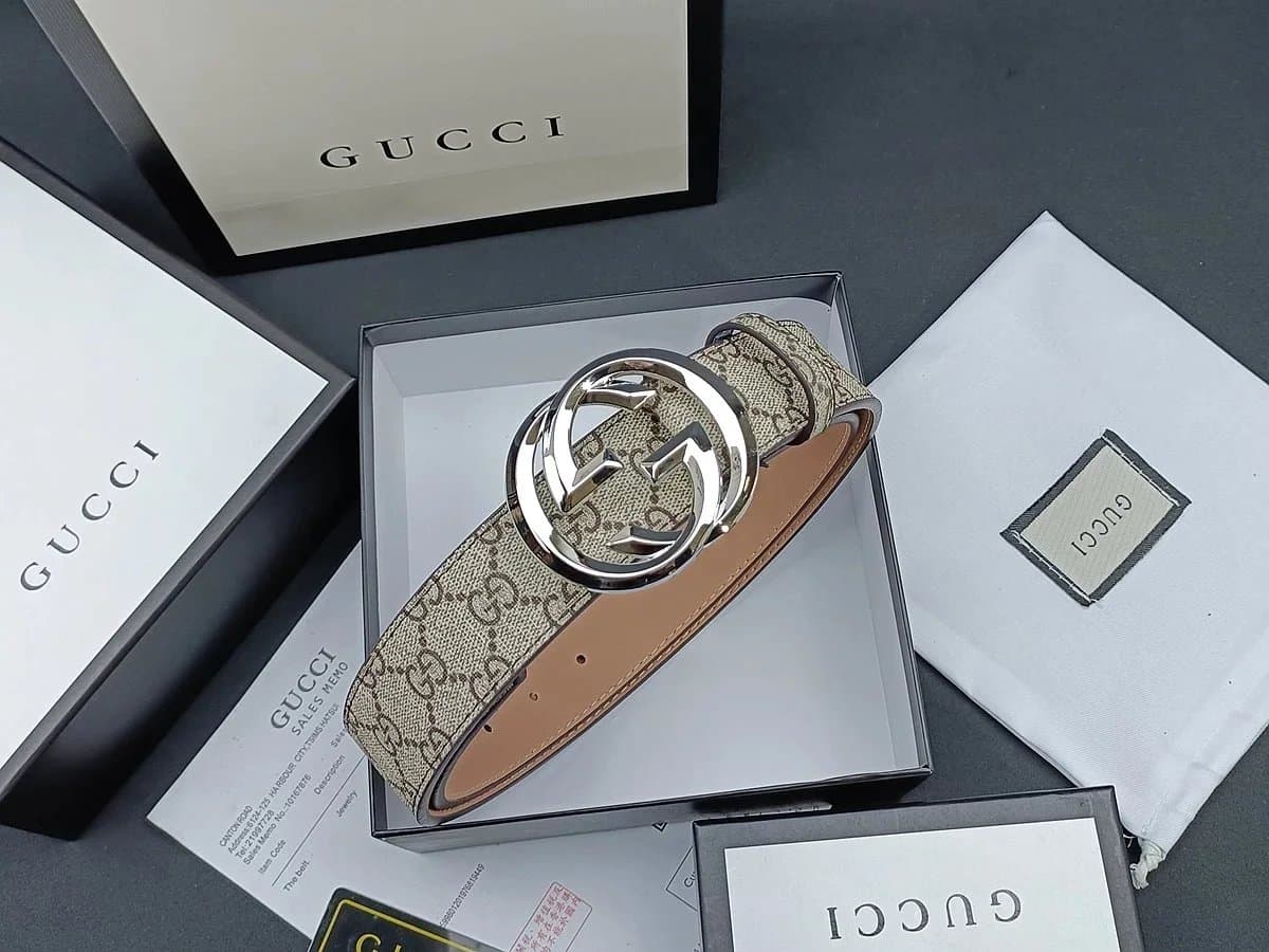 Gucci GG Marmont Belt Monogram Canvas — 24