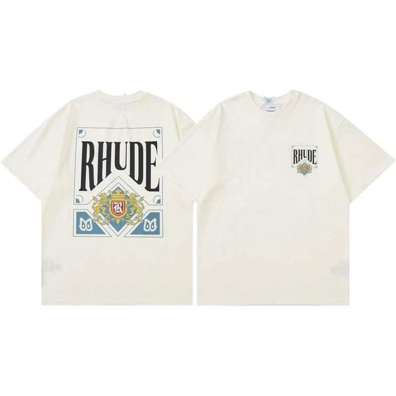 Rhude Graphic Tee Coat of Arms Print