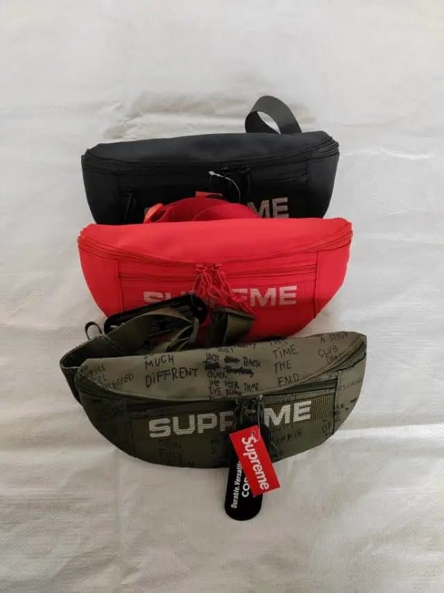 Supreme Backpack Logo Print — 下单请备注颜色，没有颜色随机发货，不接受无理由退货 · 10