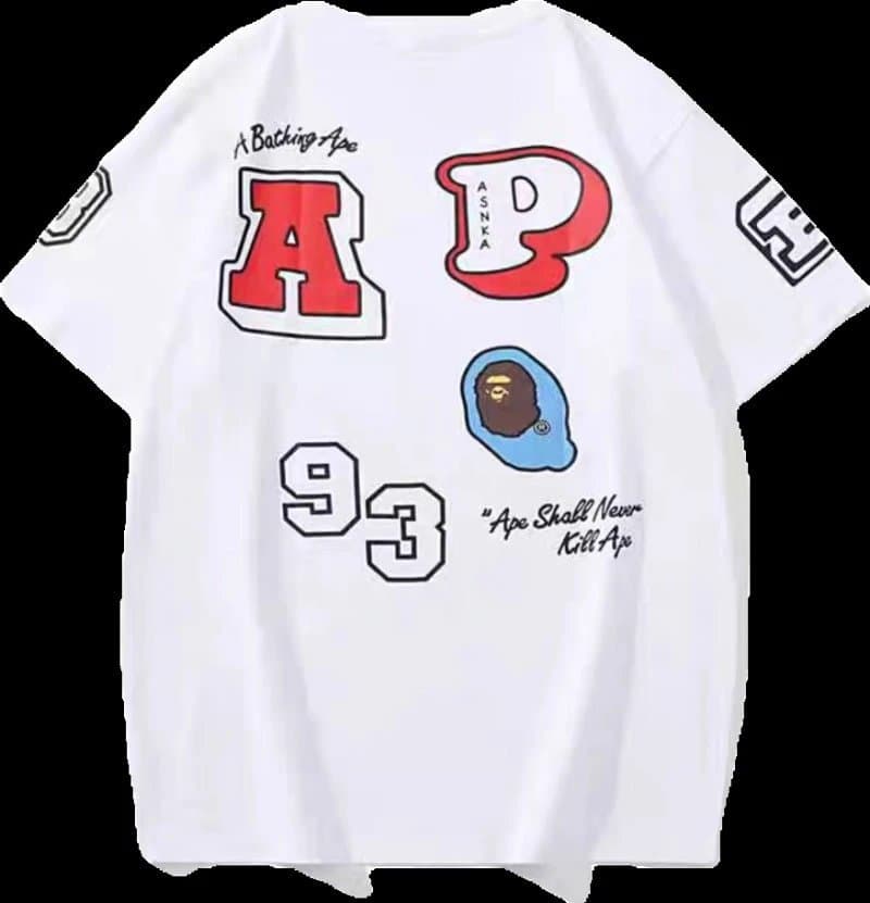 BAPE Ape Head Tee Big Ape Head — 764# 白色