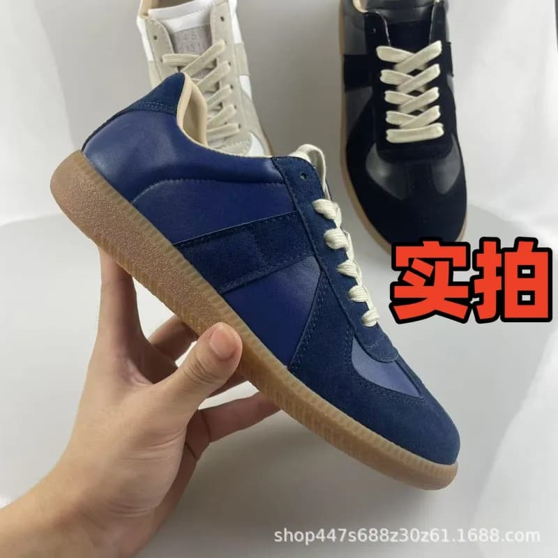 Maison Margiela Future Sneaker Navy Suede