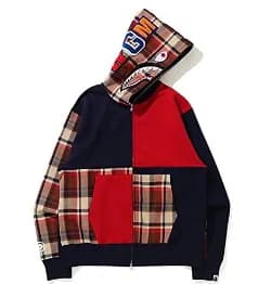 BAPE Shark Hoodie Split Camo — 90