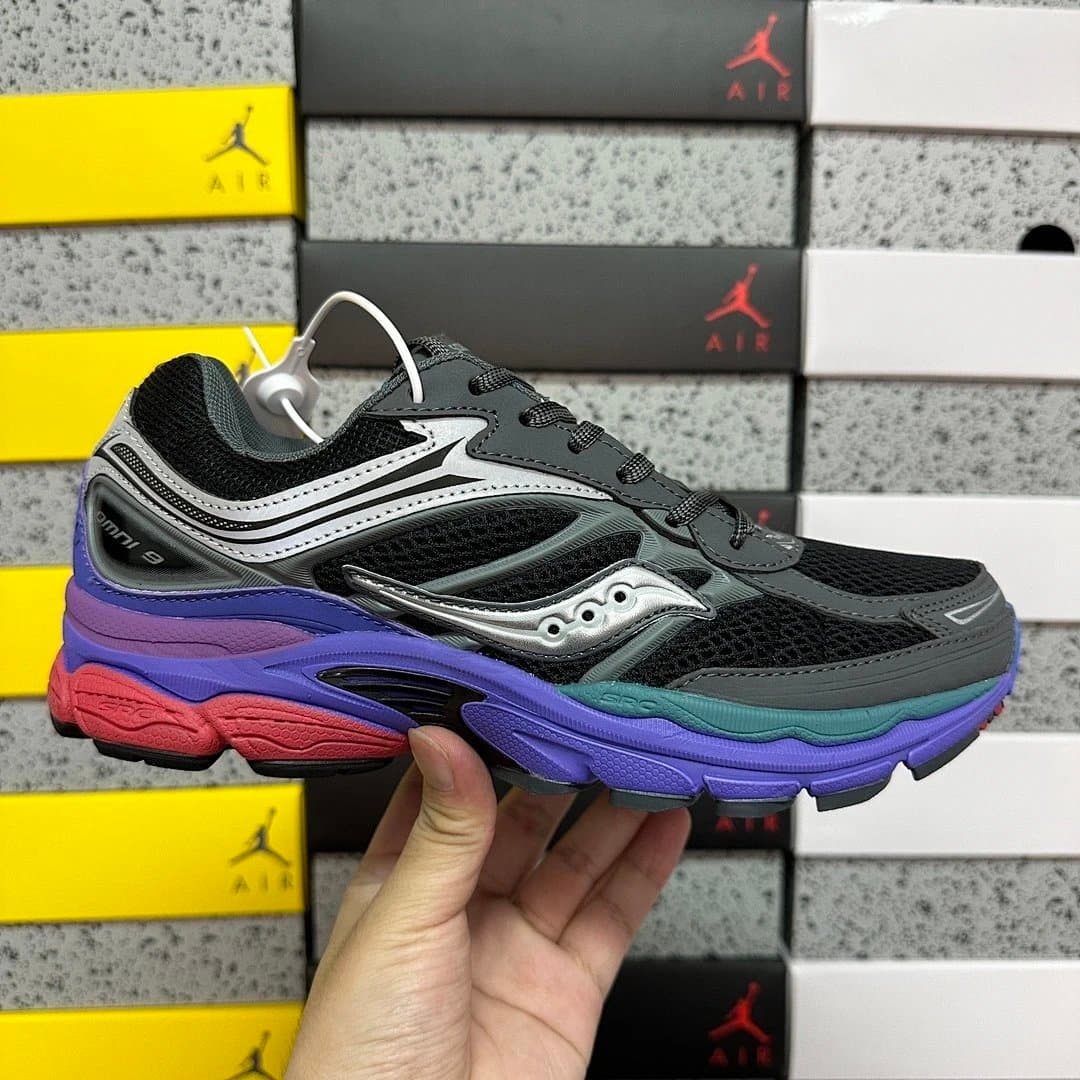 Saucony Shadow 6 Black Silver — 29