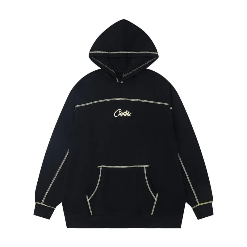 Corteiz Hooded Sweatshirt Contrast Stitch