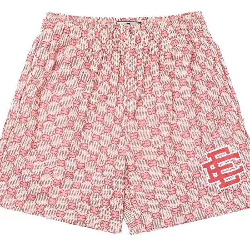 Gucci GG Print Shorts Pink/White Monogram