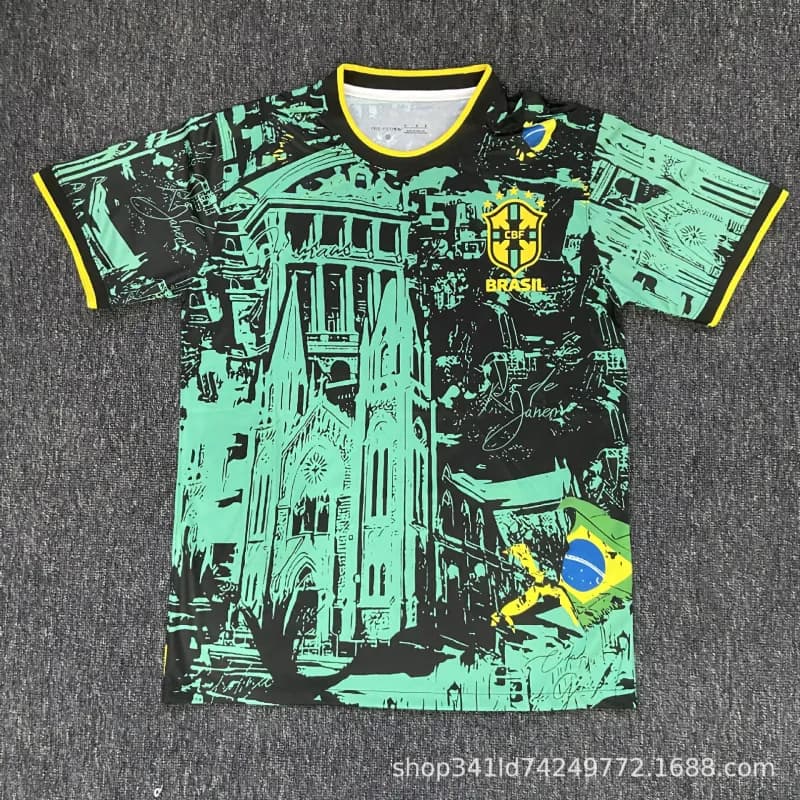 Nike Brazil National Team Jersey Stüssy x CBF Collaboration — 巴西32
