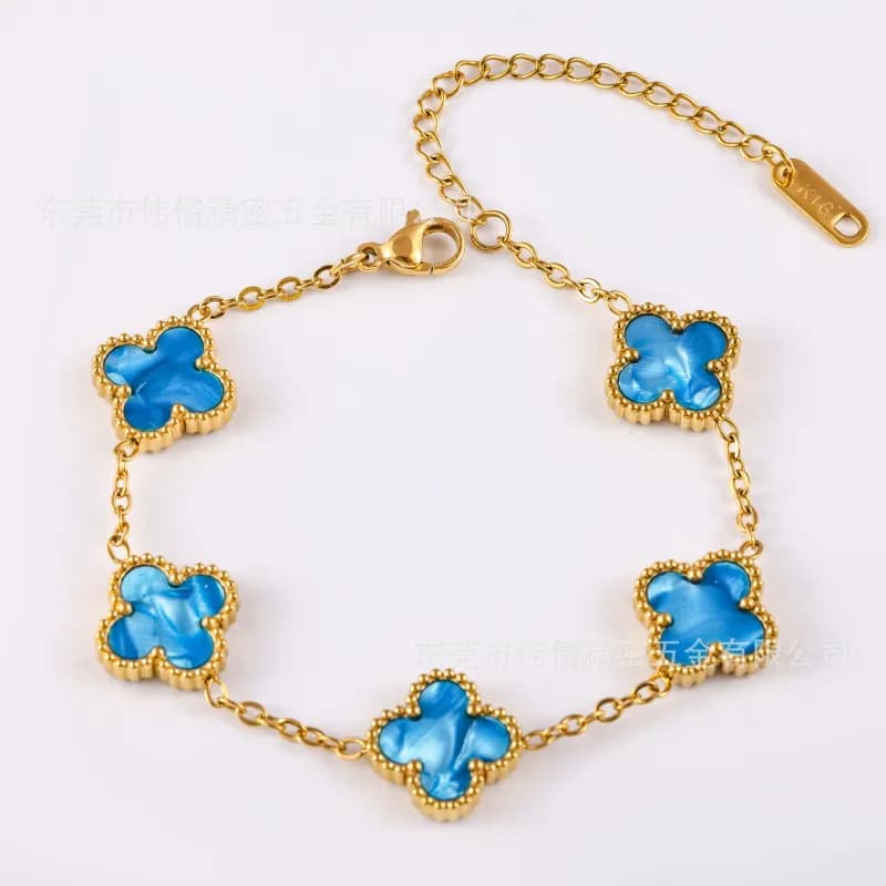 Van Cleef & Arpels Alhambra Bracelet Five Motifs