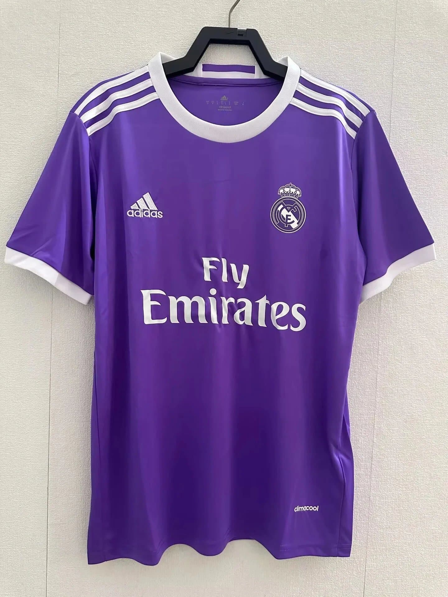 Adidas Real Madrid Home Jersey Fly Emirates