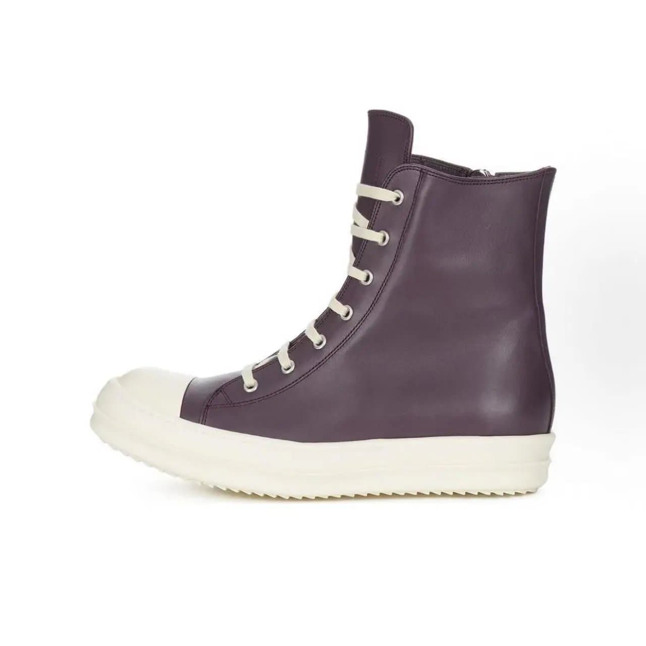 Rick Owens Drkshdw Ramones Purple/White