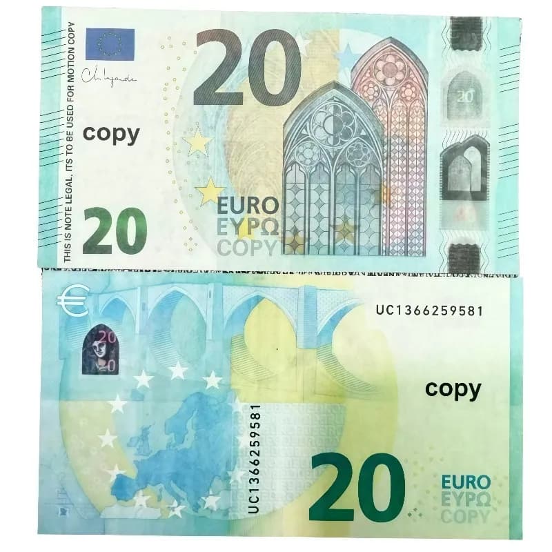 Ten Pound Note Play Money Copy — 新版欧元-20面值一包100张