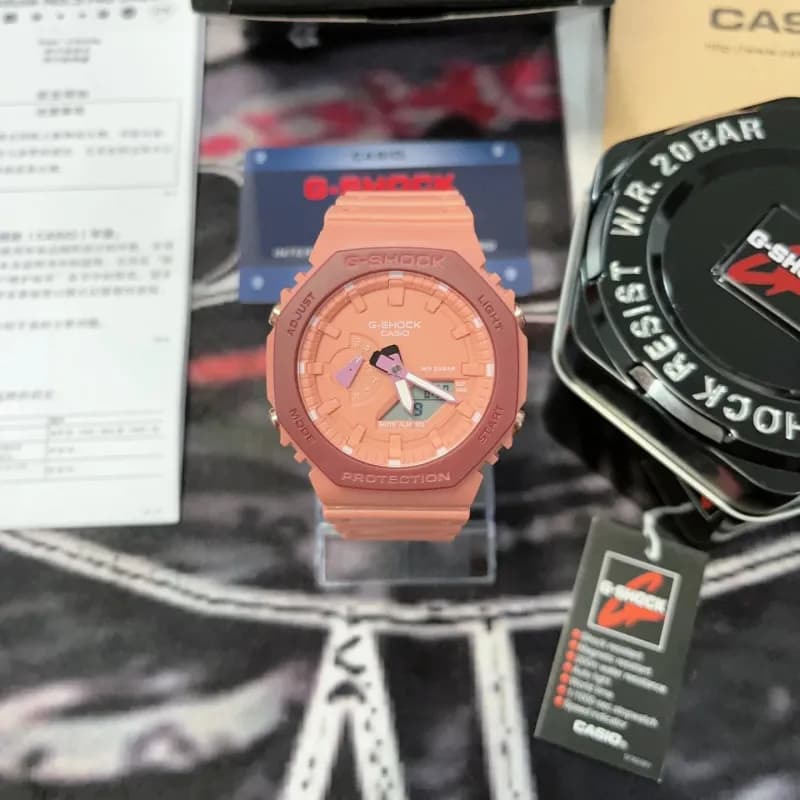 Casio G-Shock GA-2100 Sakura Pink