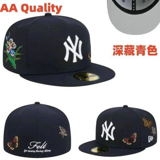 New Era 59FIFTY Cap Embroidered Floral Butterfly