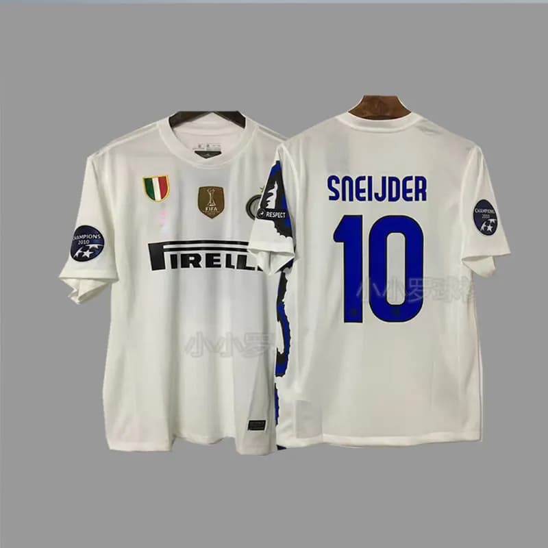 Adidas AC Milan 2007 Champions League Final Jersey Ronaldo 99 — 1011欧冠冠军国M客场 印10号斯内德+臂章