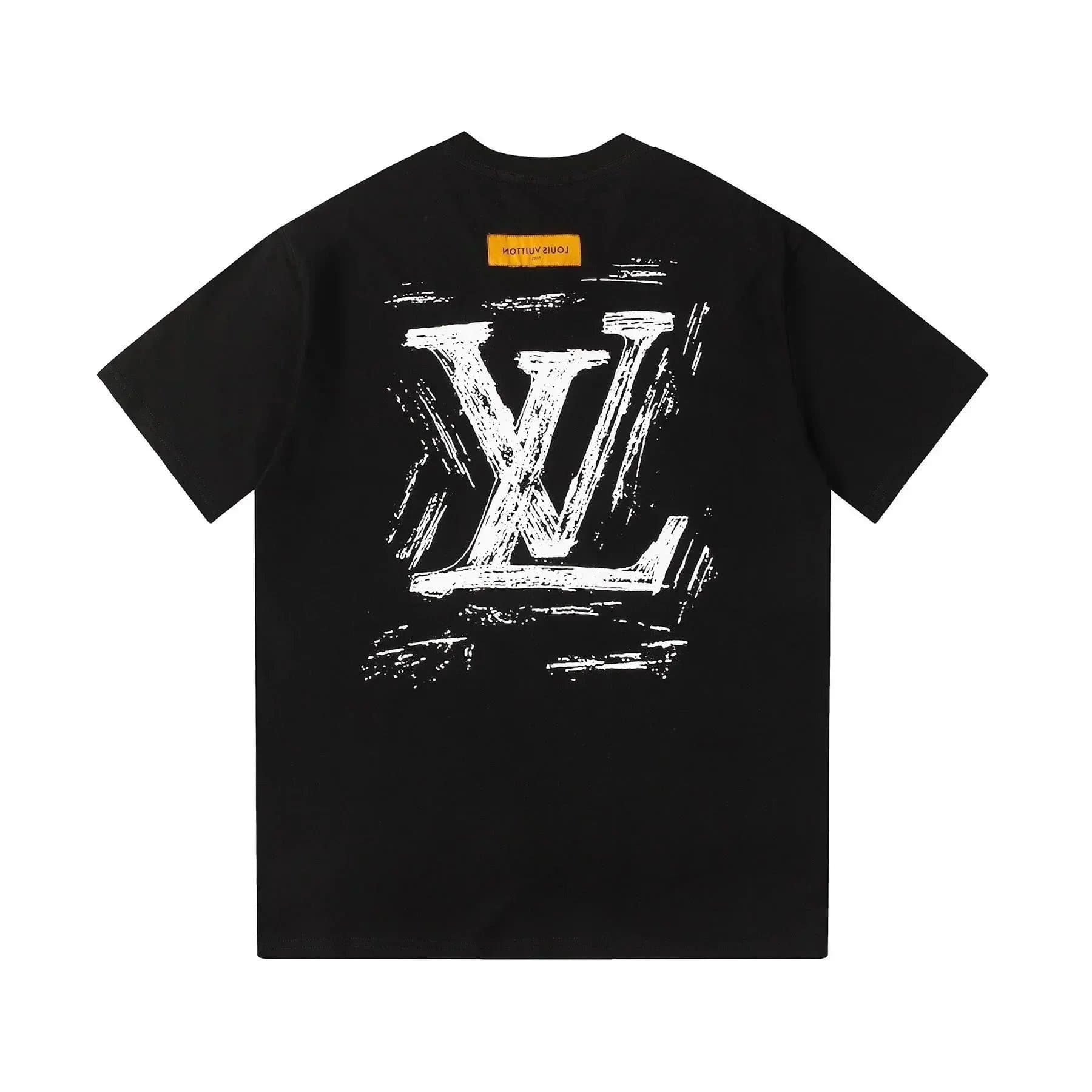 Louis Vuitton T-Shirt Script Logo — 010101009