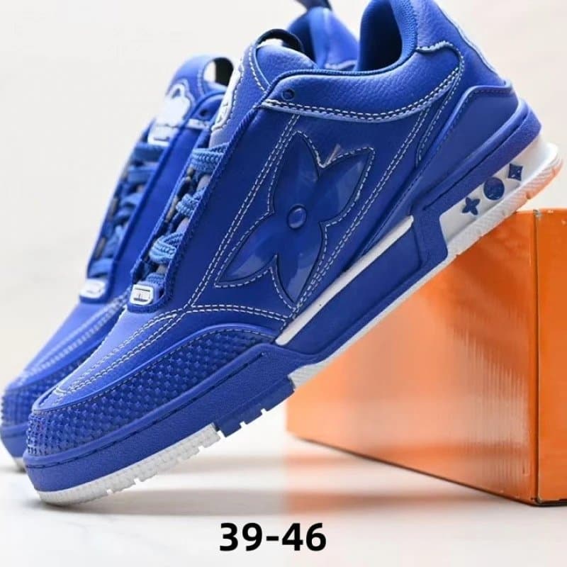 Louis Vuitton LV Trainer Monogram Blue