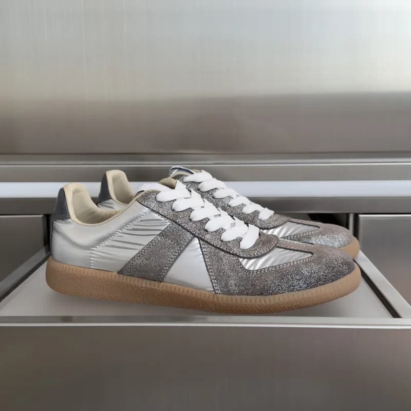 Maison Margiela Future Sneaker Glitter Silver