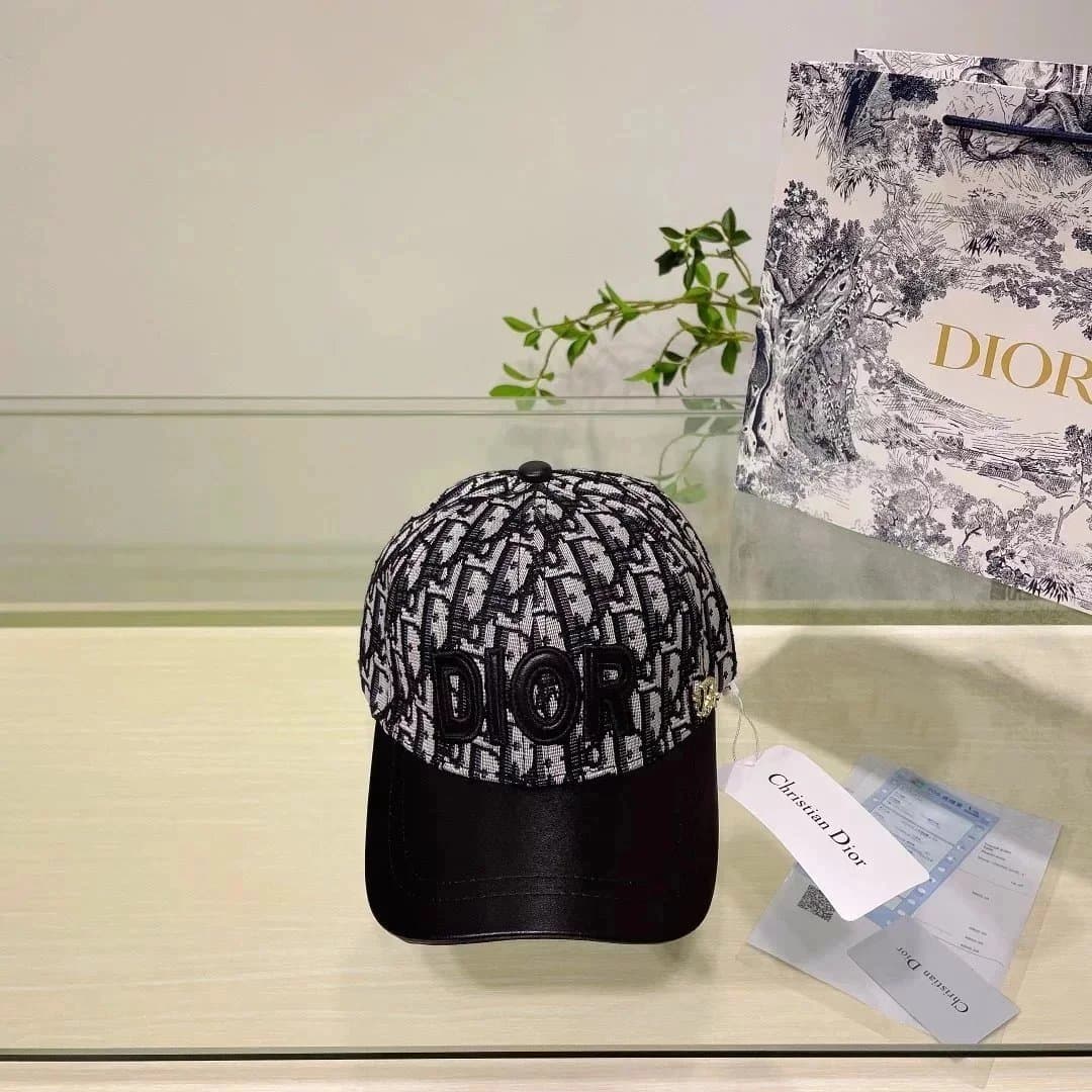 Dior Baseball Cap Oblique Logo — 03