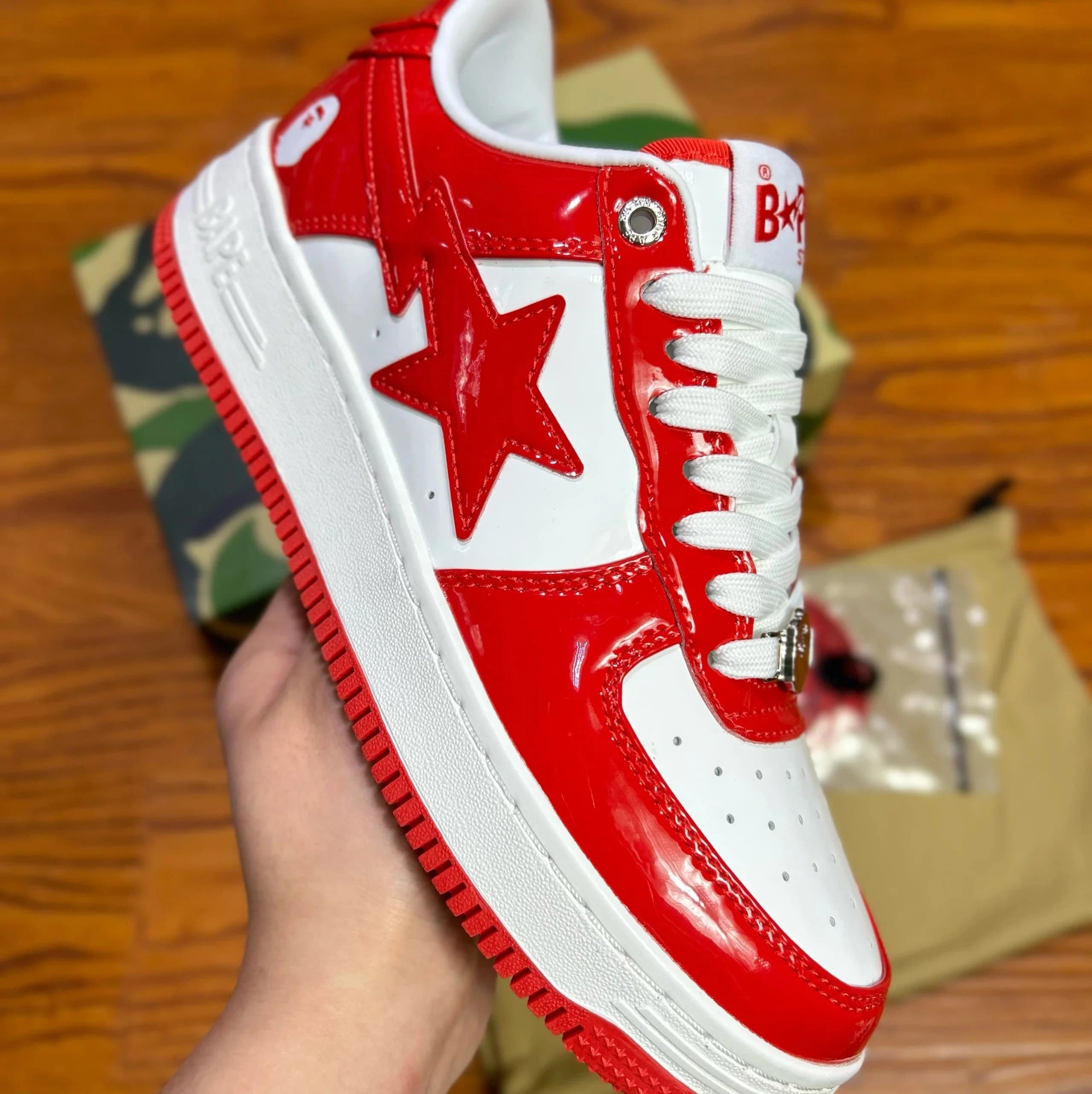 Nike Air Force 1 Low Bape Star Patent