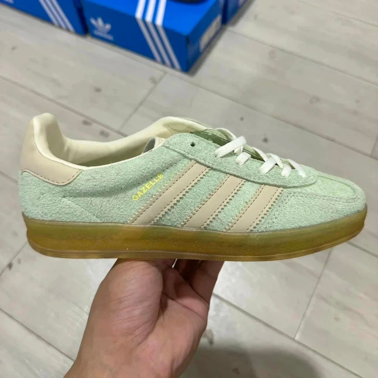 Adidas Gazelle Mint Green