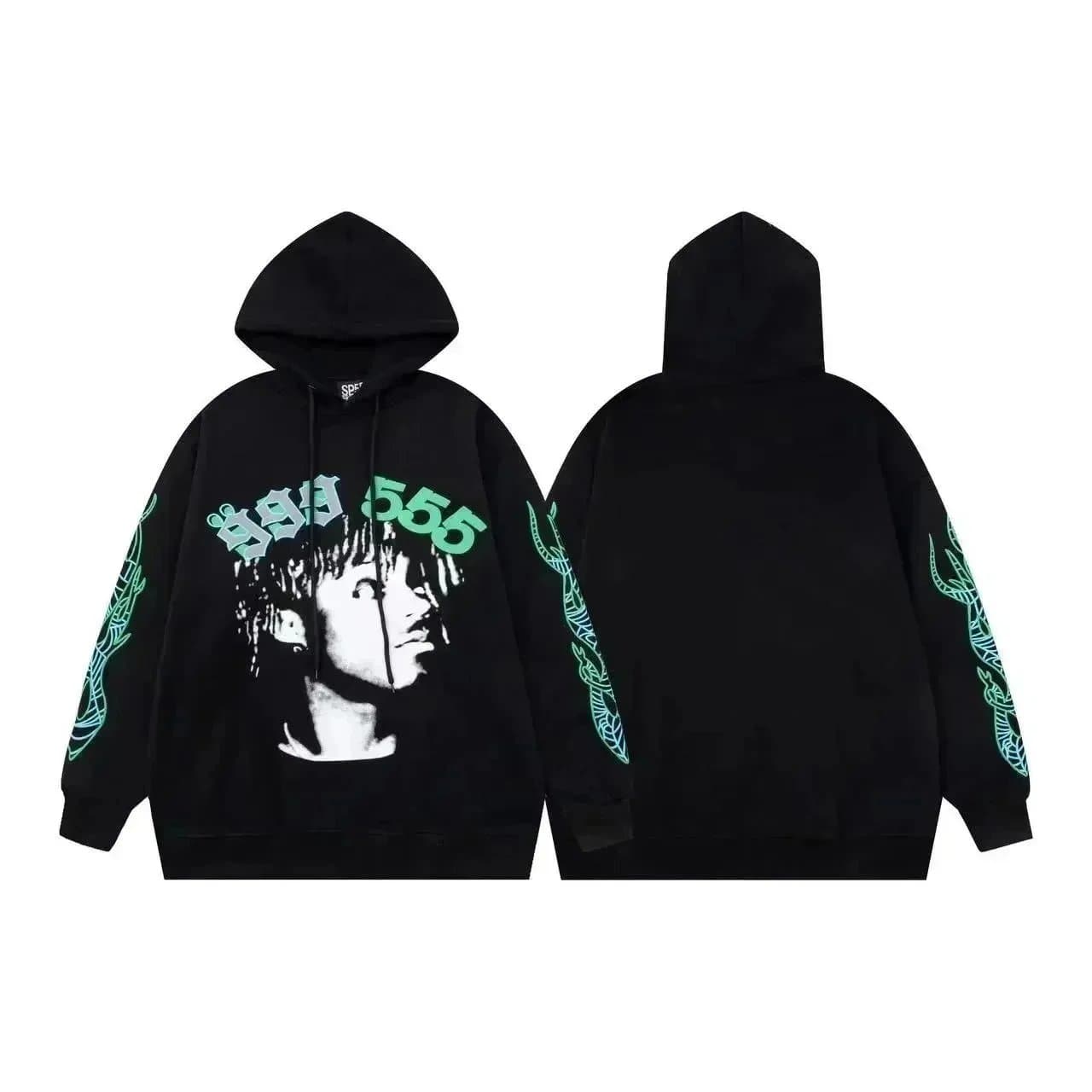 Sp5der Hoodie Spiderweb Logo — 1