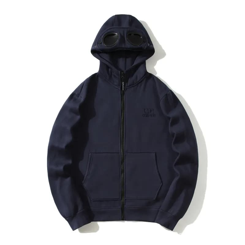 C.P. Company Goggle Hoodie Navy