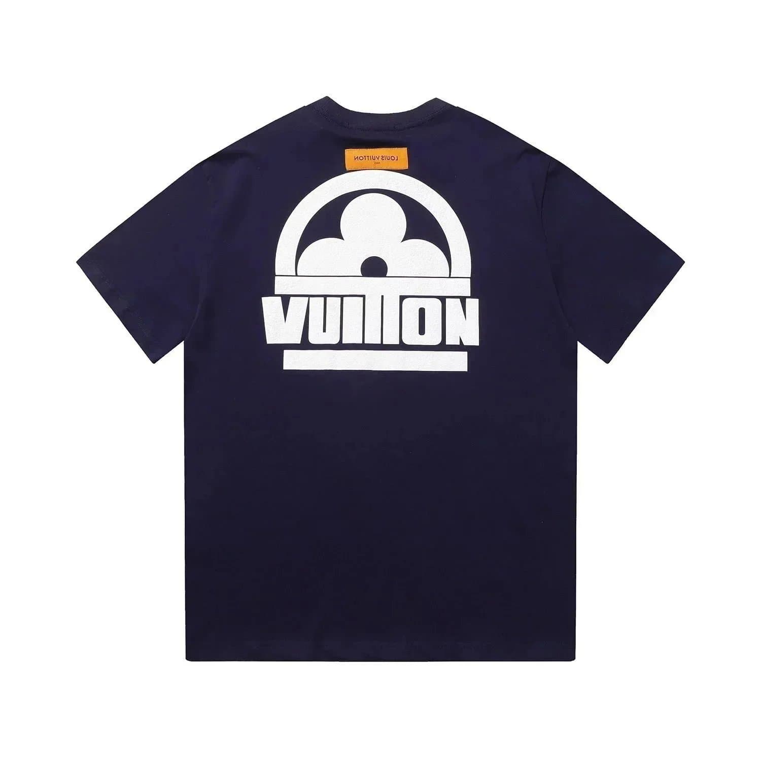 Louis Vuitton Logo T-Shirt Multicolor Block Logo — 010101006-2