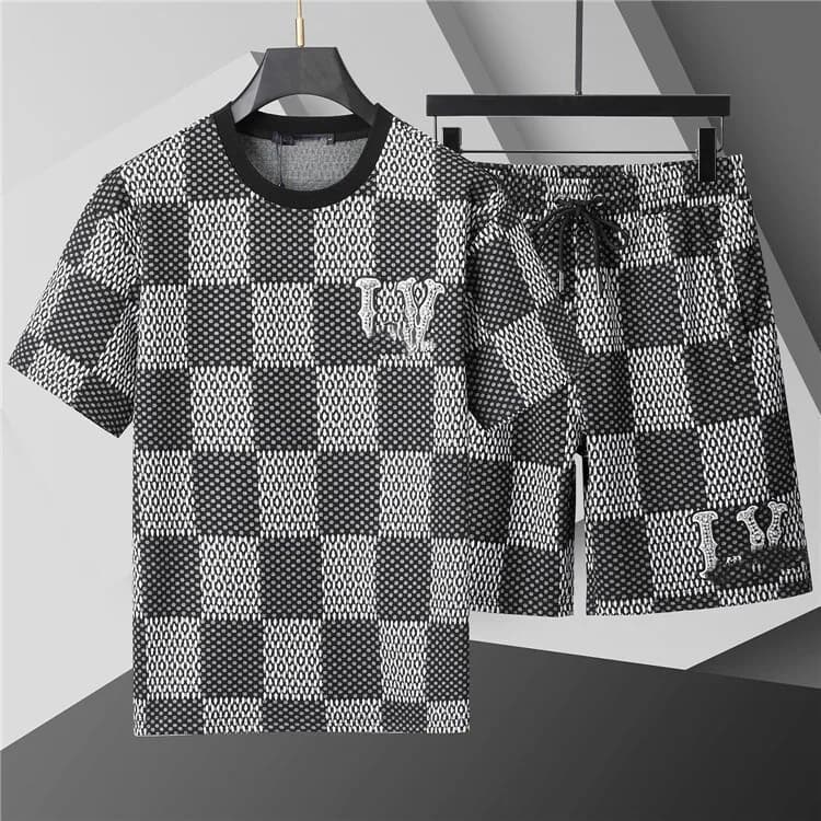 Versace Checkered Set IV Logo